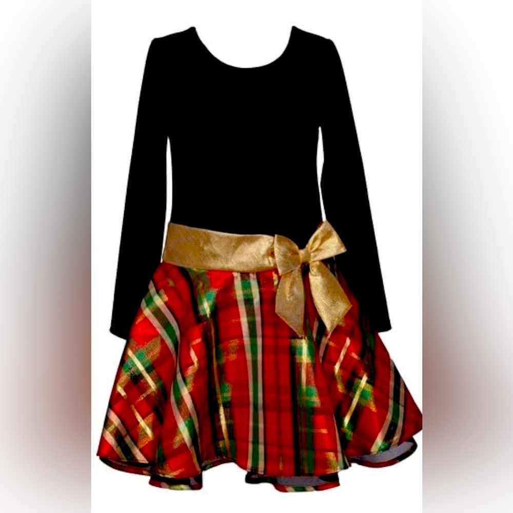 Bonnie Jean Holiday Christmas Dress - size 3T